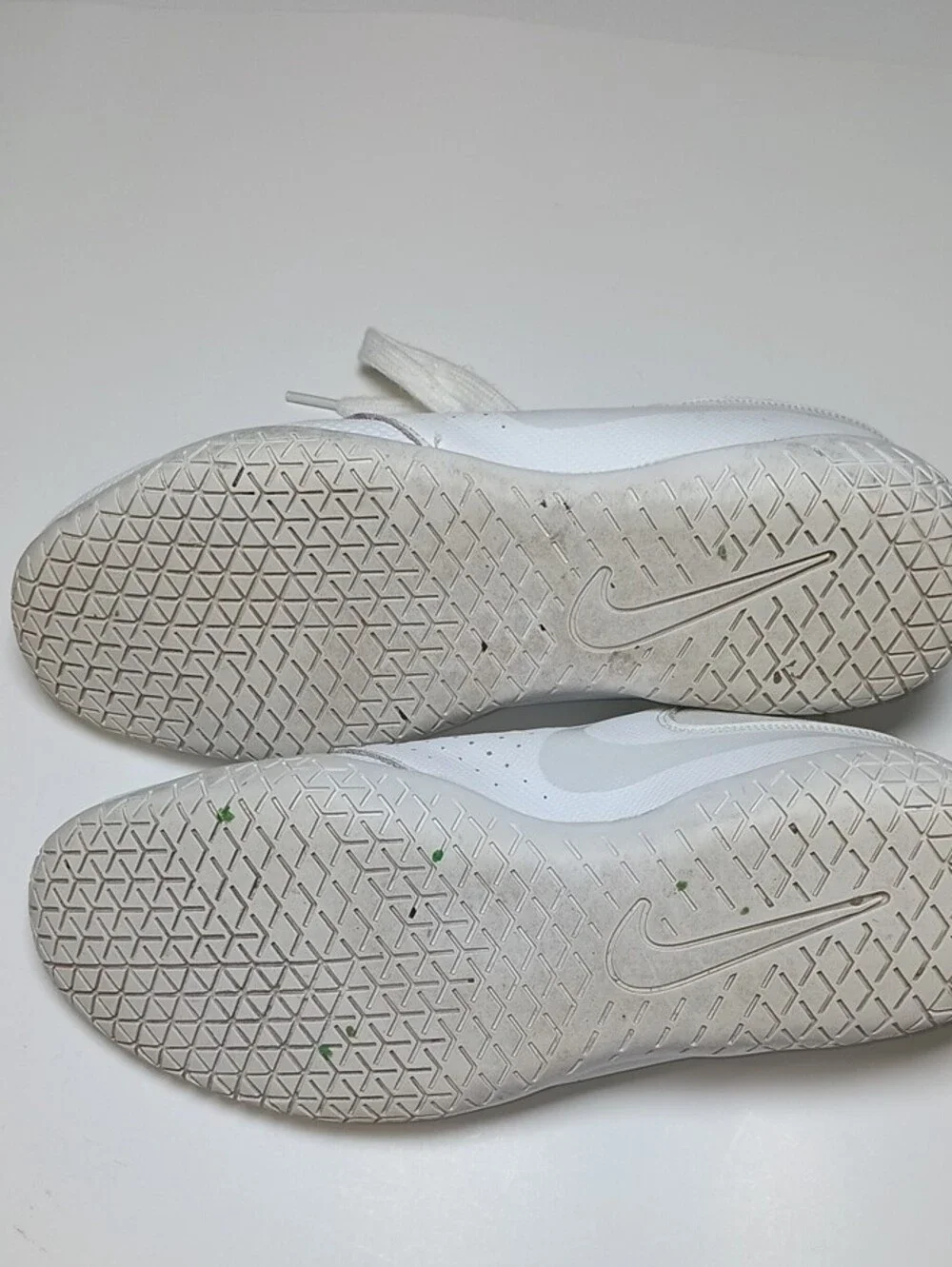 Nike Cheer Women’s White Training Sneakers with Lime Insole Accent